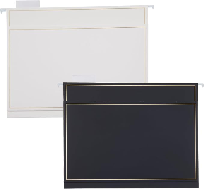 6 Pack Morandi Color Hanging File Folders with Pocket Letter Size Decorative File Folder Cute Pretty Hanging Folder for Office Home School with 1/5-Cut Adjustable Tabs, Outer Storage Pockets…