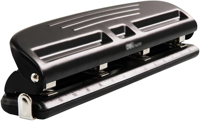 Metal 4 Hole Hole Punch Adjustable A2 A3 A4 Cutter Hole Punch Scrapbook Tool Binding Stationery(D)