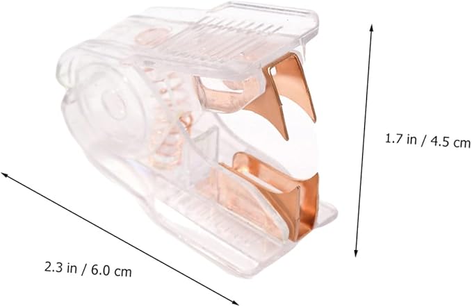 Angoily 2pcs Professional Handheld Stapler Removers Nail Pullers for Office Supplies Rose Gold Design Easy to Use