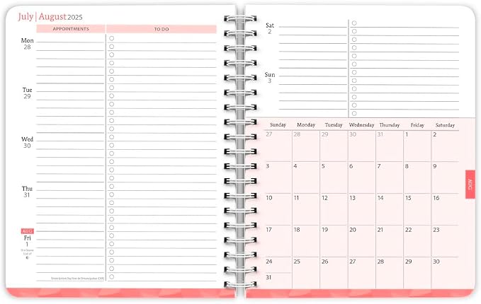 House of Turnowsky | 2026 6 x 7.75 Inch 18 Months Weekly Desk Planner | Foil Stamped Cover | July 2025 - December 2026 | Plato | Planning Stationery