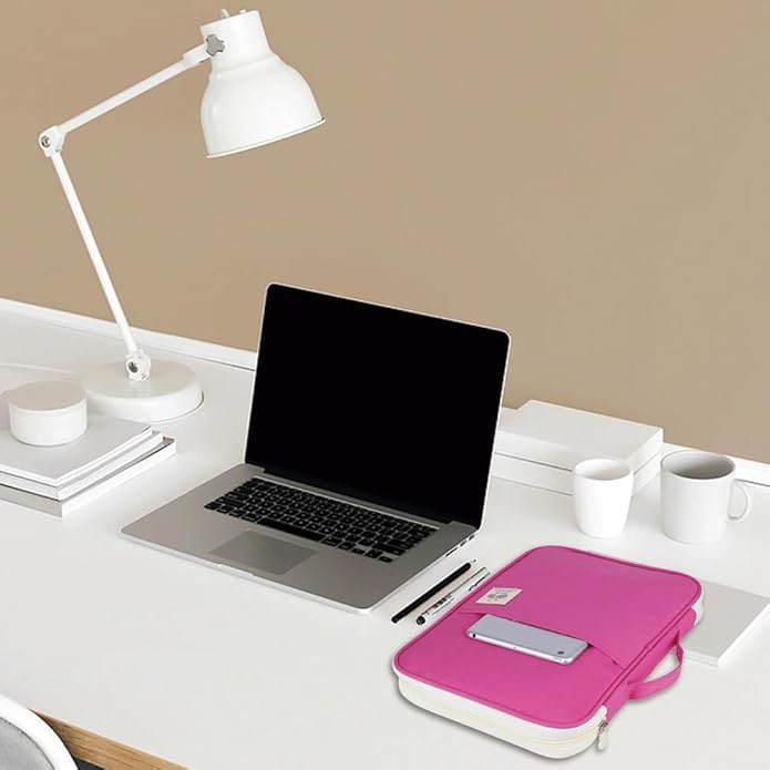 A4 Document Bag File Folder, Multifunctional A4 Document Bags Portfolio Organizer Waterproof Travel Pouch Zippered Case