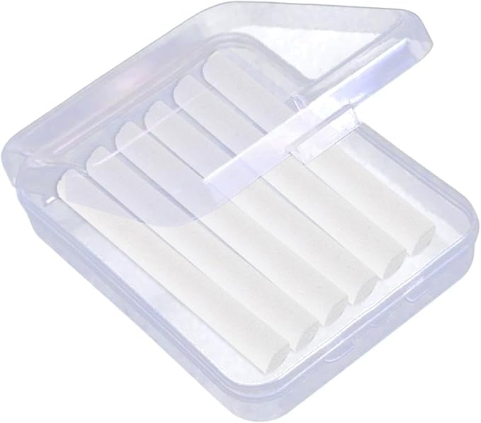 4 Pcs Clear Chalk Holders Storage Case Multifunctional Plastics Storage Box Office Supplies For Teachers School