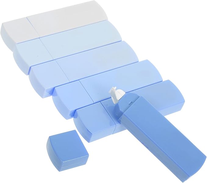 TEHAUX 6pcs Student Writing Tool Aesthetic Correction Tape Easy Application for School College Supplies