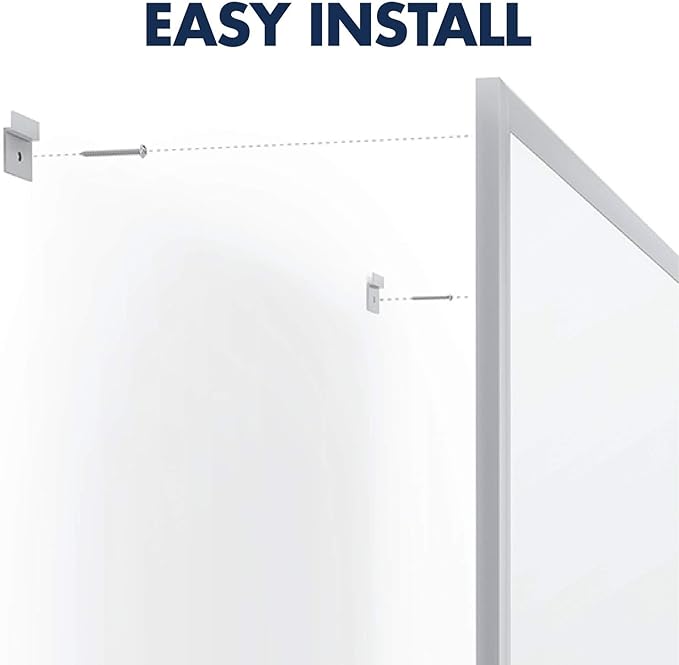 Quartet Magnetic Dry Erase White Board, 36"W x 24"H Whiteboard, Nano-Clean Surface Resists Ink Stains, Silver Aluminum Frame (SM533)