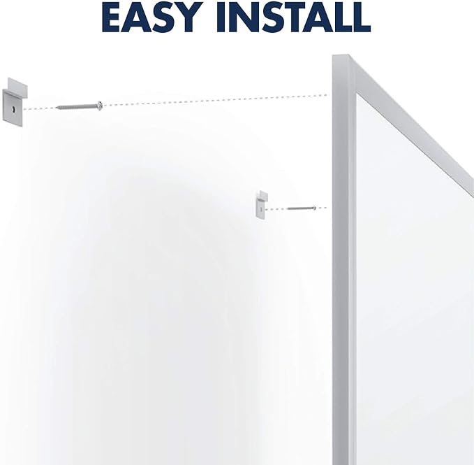 Quartet Magnetic Dry Erase White Board, 36"W x 24"H Whiteboard, Nano-Clean Surface Resists Ink Stains, Silver Aluminum Frame (SM533)