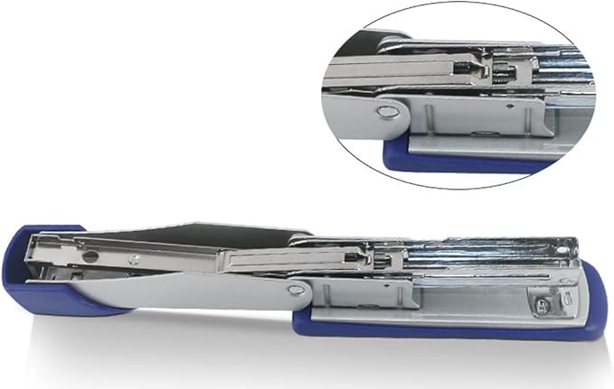 KUYWLMKMZZ Desk Stapler Standard Stapler Desktop Stapler Document Binding Desktop Stabler Office Student Supplies Staplers for Desk 25 Pages Capacity School Supplies (Color : B)