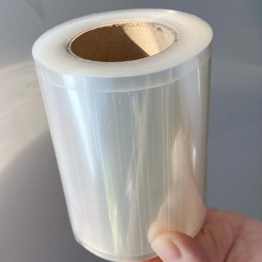 Clear Label Protector,Clear Packing Seal Lable,2.5X3 Inch Transparent Tape Adhesive Stickers，500 Pcs
