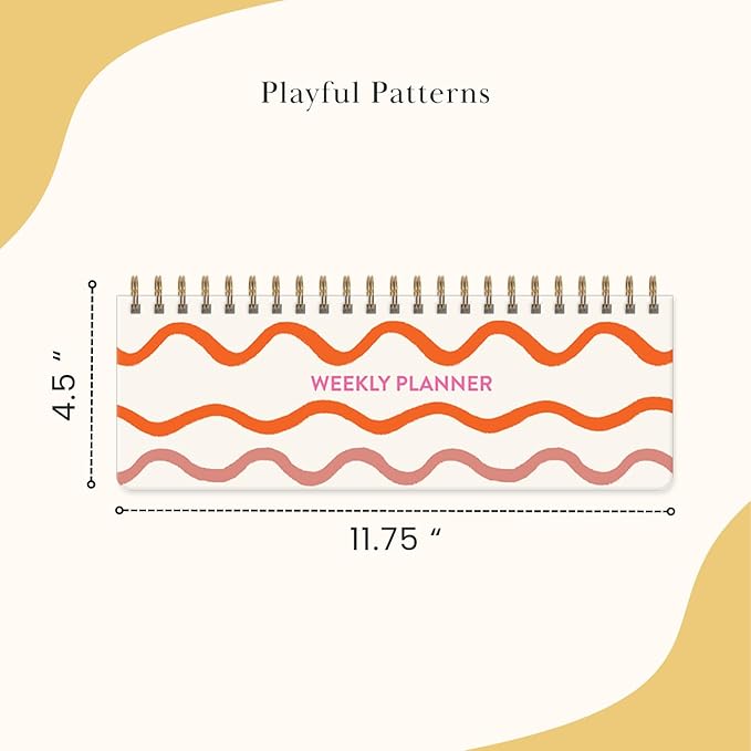 Molly & Rex Playful Patterns Squiggle Undated Planner (38222)
