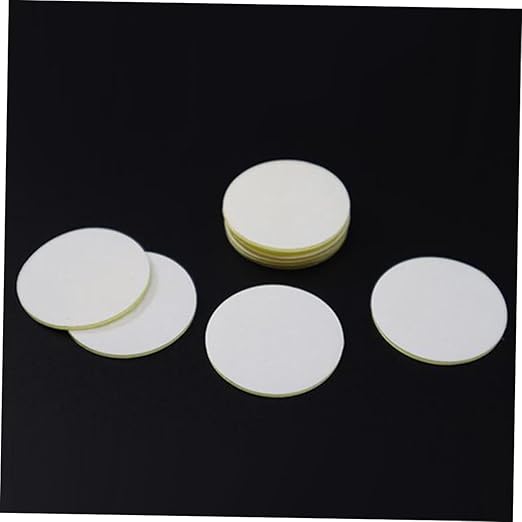 Double-Sided Tape 20pcs Acrylic Adhesive Round Fastener Tape Fabric Adhesive Non-Slip Easy to Use