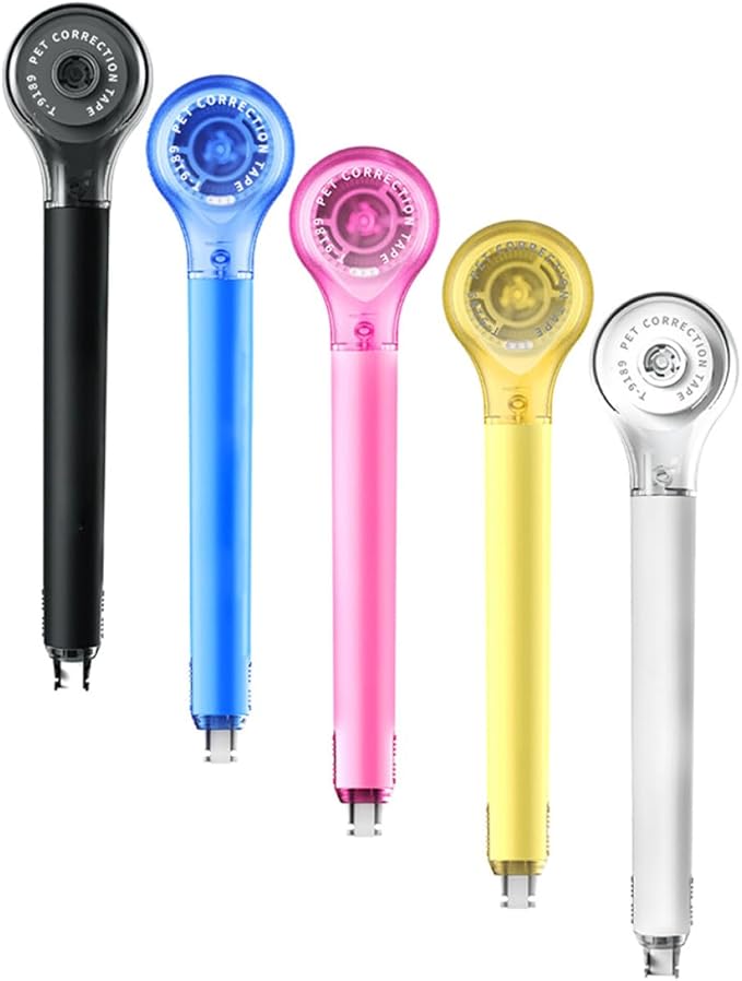 5pcs Mini Correction Tape Pens for Students, Instant Dry Correction Tape, School Supplies for Writing and Studying Random Color