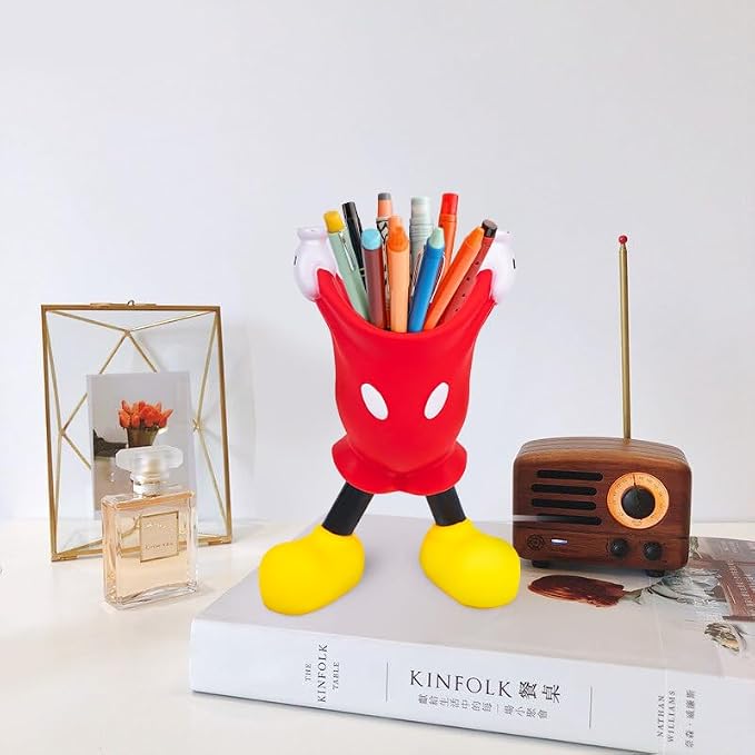 JUNIQUTE Pencil Holder for Desk Cute,Unique Kids Desktop Organizer Cup,Also Ideal for Makeup Brushes, Kitchen Utensils, and Toothbrushes