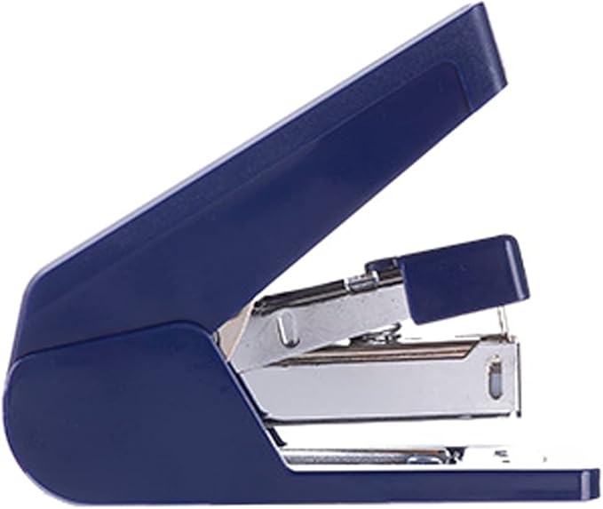Liudan Stapler Office Stapler Desktop Stationery Compact Can Include 20 Pages of Paper Student Supplies 3.46 x 2.36 x 1.30 Inches Office Stapler (Colour: Blue)