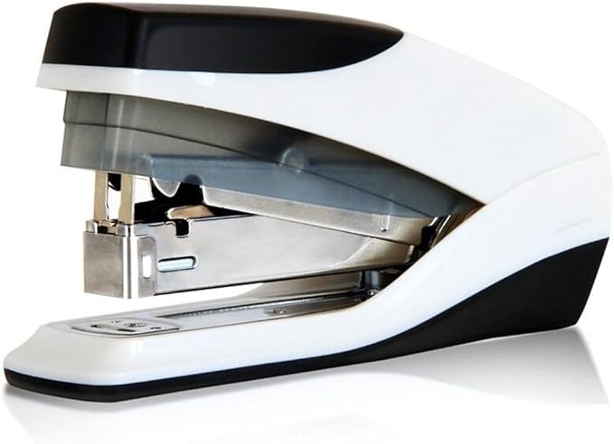 KUYWLMKMZZ Desk Stapler Effort-Saving Stapler Stapler Binding Machine Effort-Saving Binding Machine 25 Sheets Capacity Staplers for Desk School Supplies (Color : A)