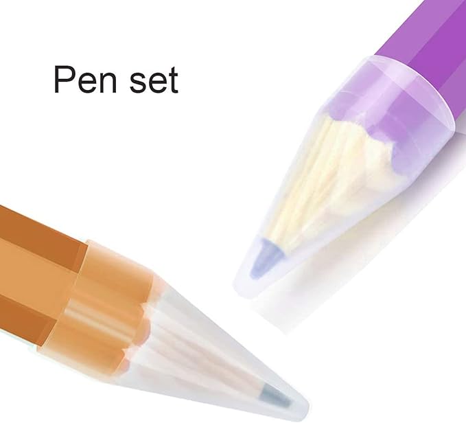 BUSHIBU Giant Pencil, 14 Inch Jumbo Pencils, Funny Big Novelty Pencil for Prop/Gifts/Decor (Light Purple)