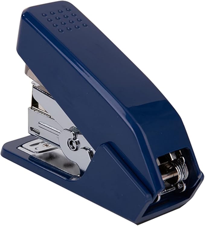 Liudan Stapler Office Desktop Staplers and Staples25 Sheet Capacity (24/6 Or 26/6) with 1000 Staples for Office Home and School Supplies Desktop Stapler (Color : Quarter Strip Blue)