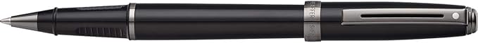 Sheaffer Prelude Gloss Black Rollerball Pen with Gun Metal Tone PVD Trim