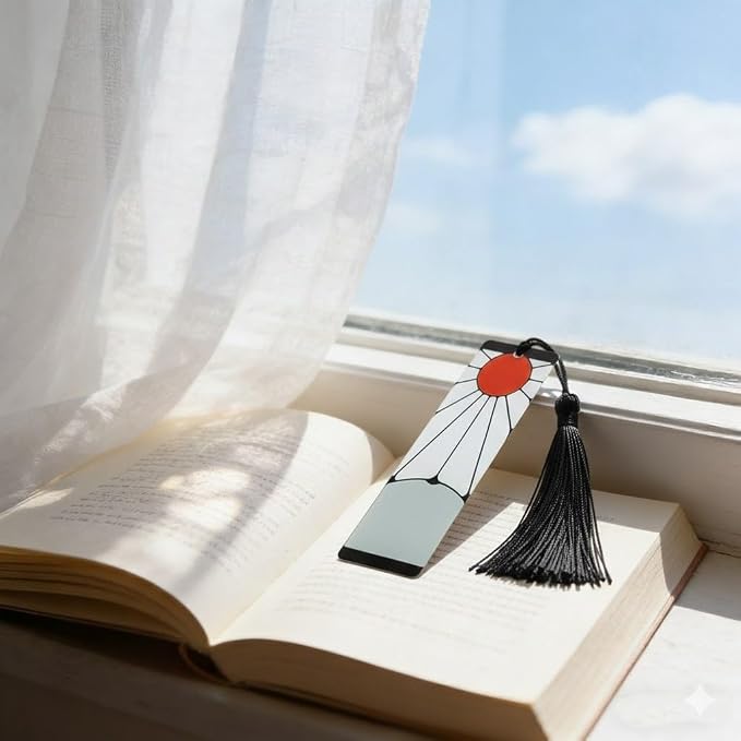 Anime Demon Tanjiro Bookmarks, Slayer Hashira Sword Bookmark for Readers, Students, Anime Fans, Book Lovers,Reading Accessories (1PC Hashira)