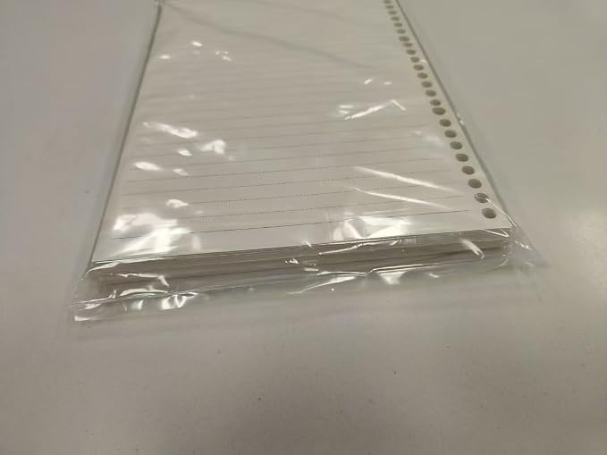 6 Pack A6 6 Holes Binder Divider Plastic Binder Divider Waterproof 6 Holes Divider for Personal Organiser (Divider, A6)
