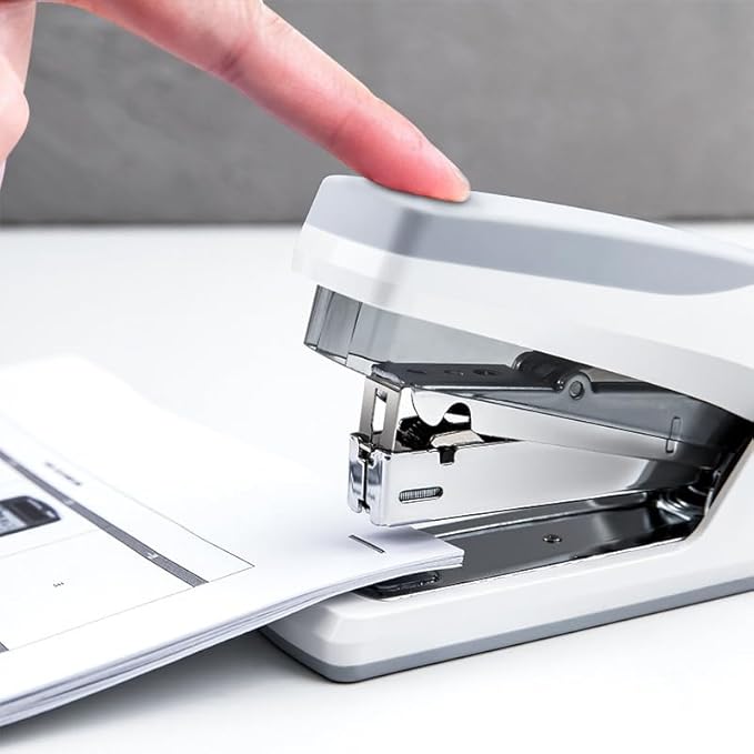 Small Stapler Portable Book Binding Stapling Machine Home Office Stationary Staples(E)