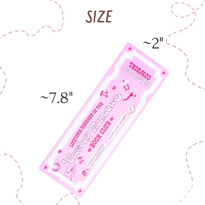 16PC Cute Bookmarks Set Funny Bookmark Sets for Women Bookish Page Markers Book Clubs Lovers Dark Romance Anti Social Fantasy Thriller True Crime Booktok Club Readers Accessories Supplies Gifts Bulk