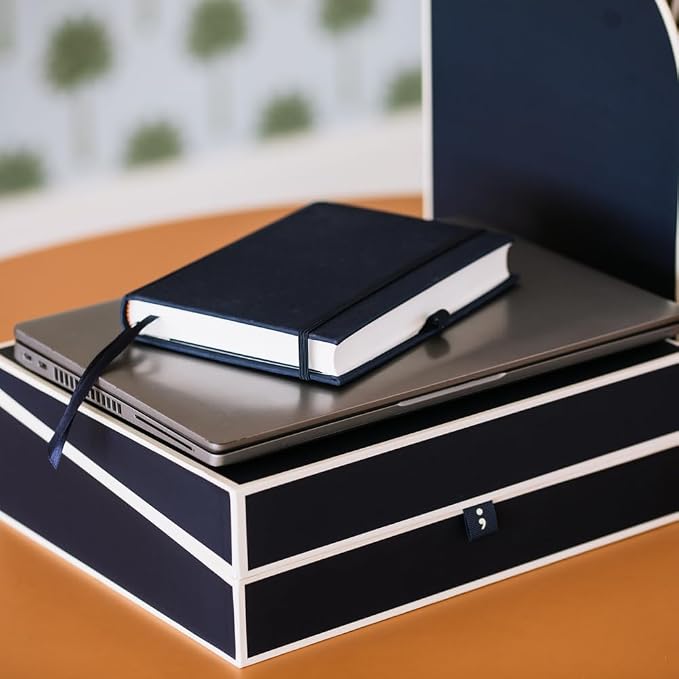 Semikolon - Document Storage Box for A4 Sized Documents, Black