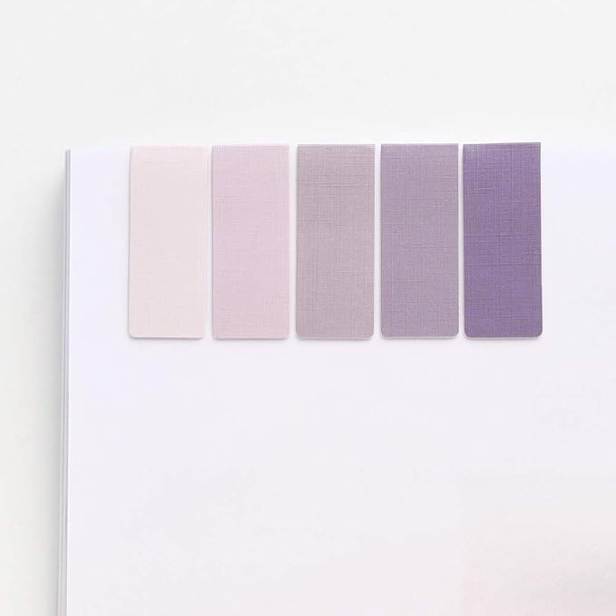 Monolike Magnetic Bookmarks Lavender, Set of 5