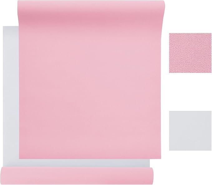 Book Cloth,17x55”,bookcloth,Cloth Book Cover,Fabric Book Cover, Fabric Surface and Paper Backed,Book Binding Cloth,Book Cloth for Book Binding,Bookbinding Supplies (Candy Pink,17in x 55in)