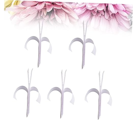 OUNONA 5pcs Hook and Loop Tape Table Skirt Sticker Pads for Easy Wall Mounting Strong Adhesive for Home Office Smooth Surfaces Reusable and Removable for Crafting and Organization