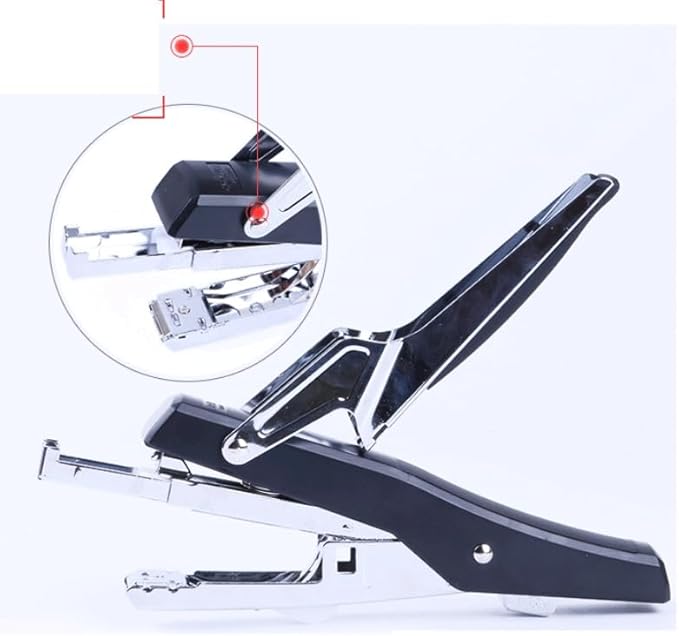 Metal Stapler Uses 24/6 Standard Staples Office Stationery and Labor-Saving Stapler