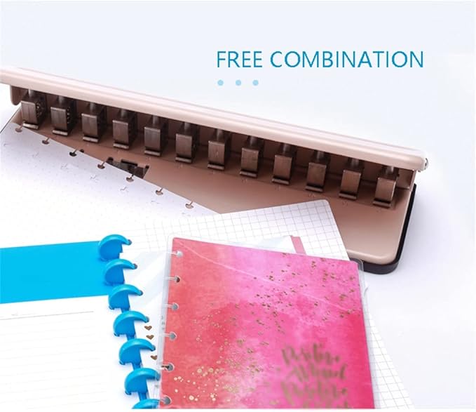 Mushroom Hole Shape Hole Puncher for DIY Paper Cutter T-Shaped Hole Puncher Craft Machine Office Stationery(E)