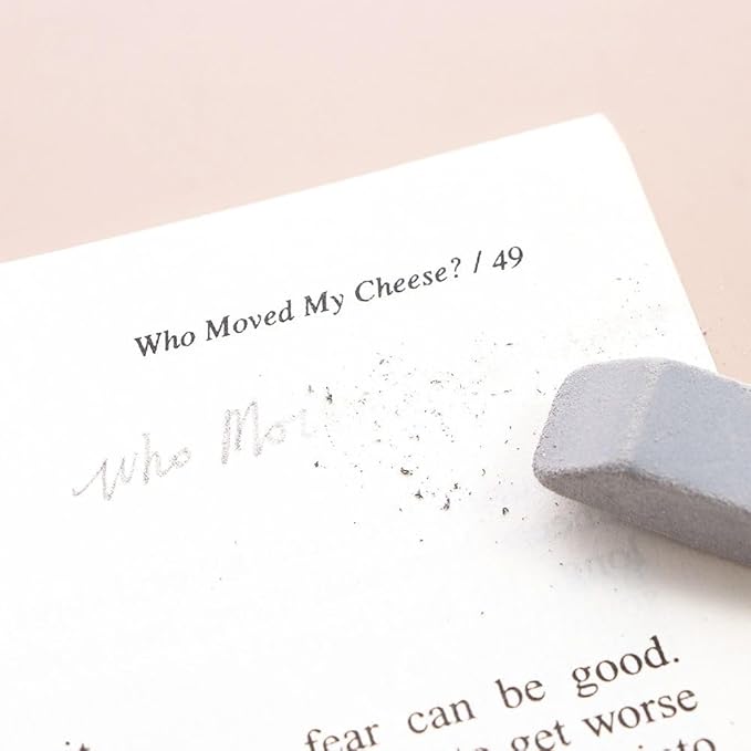 Frosted Eraser 5PCS Sand Matte Eraser Gel Pen Fountain Pen Ink Pen Eraser Stationery Correction Tools Office Supplies, 2.6 * 0.55 inch