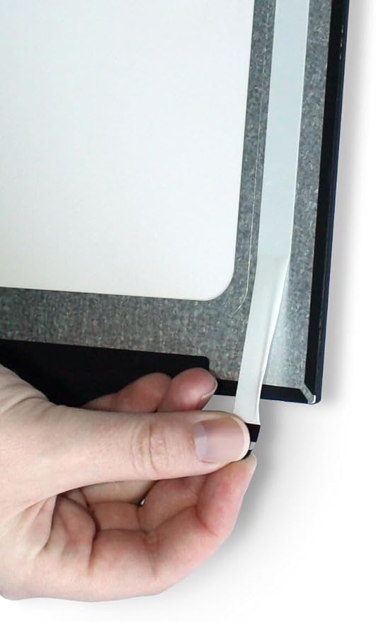 SCREENARAMA 4 x Adhesive Strips Mounting Stretch-Release Pull Tabs with Handle for Laptop LCD Screens Without Tabs