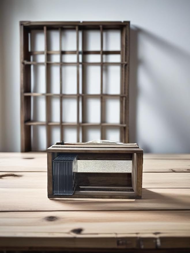 Darla'Studio 66 CD Holder Wood Crate