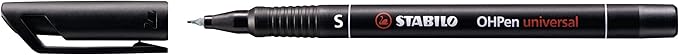 STABILO OHP Pen OHP Pen Permanent - Superfine - Wallet of 4 - Assorted Colors (Pack of 2)