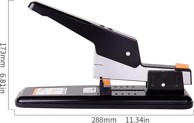 Liudan Stapler Desktop Stapler One Touch Stapler Lift Easy to Load Ergonomic Stapler Contains Staples and Stack Remover Office Stapler