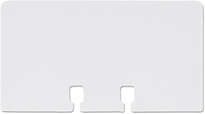 Rolodex Plain Rotary File Cards 2-1/4"x4", White