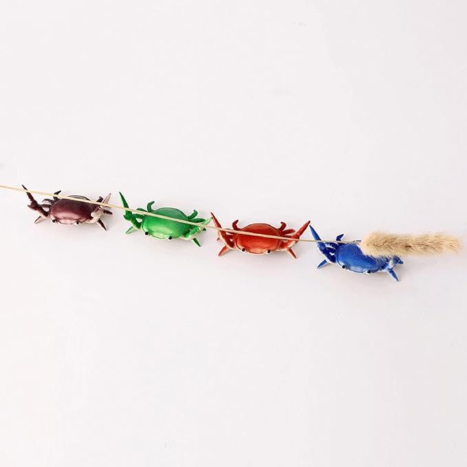 Crab Pen Holder,Cute Storage Rack Creative Desk Pen Stand Weightlifting Crabs Pen Rack Office Home Desktop Decoration Stationery Gift,Pencil Holders Desk Supplies Holders and Dispensers (Blue)