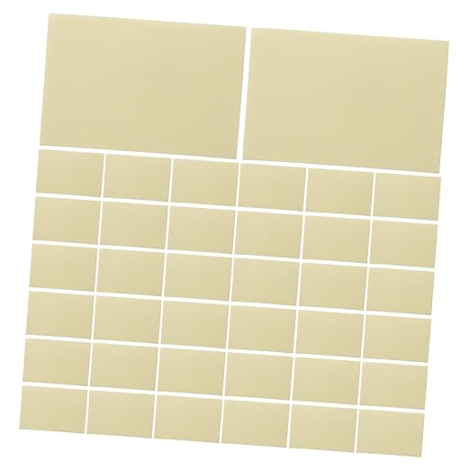 Zerodeko 100pcs Double Sided Tape Heavy Duty Adhesive Wall Mounting Tape for Hooks Mirrors