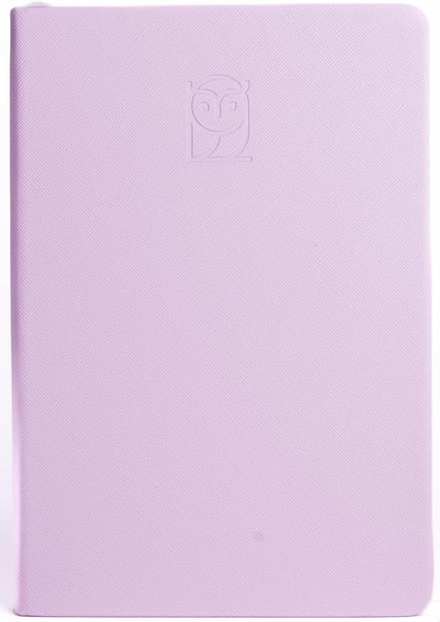 Wyze Planner Undated Daily Planner – 6-Month A5 Productivity Organizer with Full Page Per Day, Hourly Schedule, Goal Setting, Habit Tracker, Weekly & Monthly Pages – Hardcover Time Management Notebook (Lilac)
