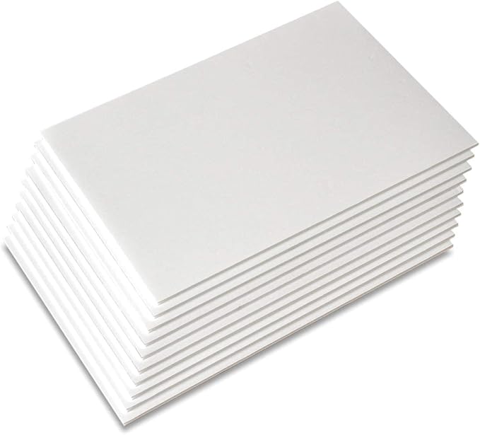 Union Premium Foam Board 30 x 40 x 3/16" 10-Pack : Matte Finish High-Density Professional Use, Perfect for Presentations, Signboards, Arts and Crafts, Framing, Display (White, 30x40)
