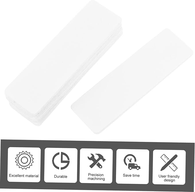 NUOBESTY 16pcs Strong Adhesive Hook and Loop Tape for Home and Office Heavy Duty Storage Straps Waterproof Self-Adhesive Fasteners for Organizing Suitable for Crafts and DIY Projects
