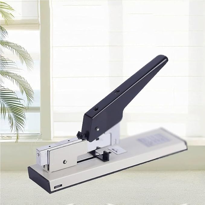 Effortless Heavy-Duty Thickened Stapler for Professional Binding Thickened Leather Stapler for Binding