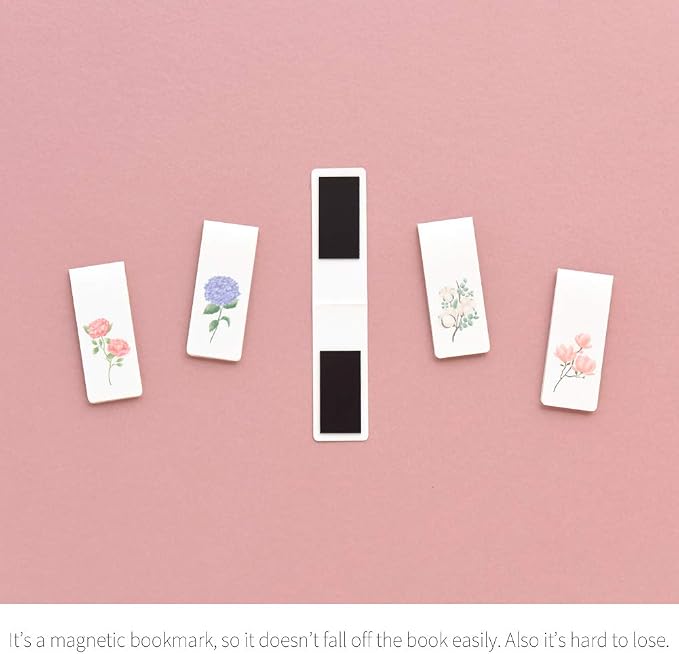 Monolike Magnetic Bookmarks Front Garden ver.1, Set of 5