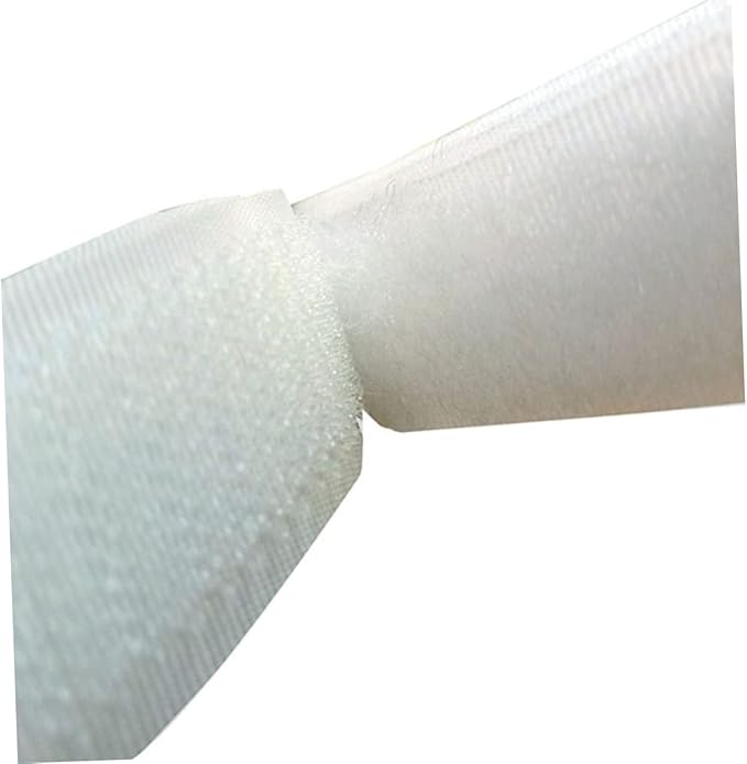 NUOBESTY Sticky Hooks Loop Adhesive Tape 2cm x 5m Durable Woven Nylon -Length Cables Electronics and Furniture
