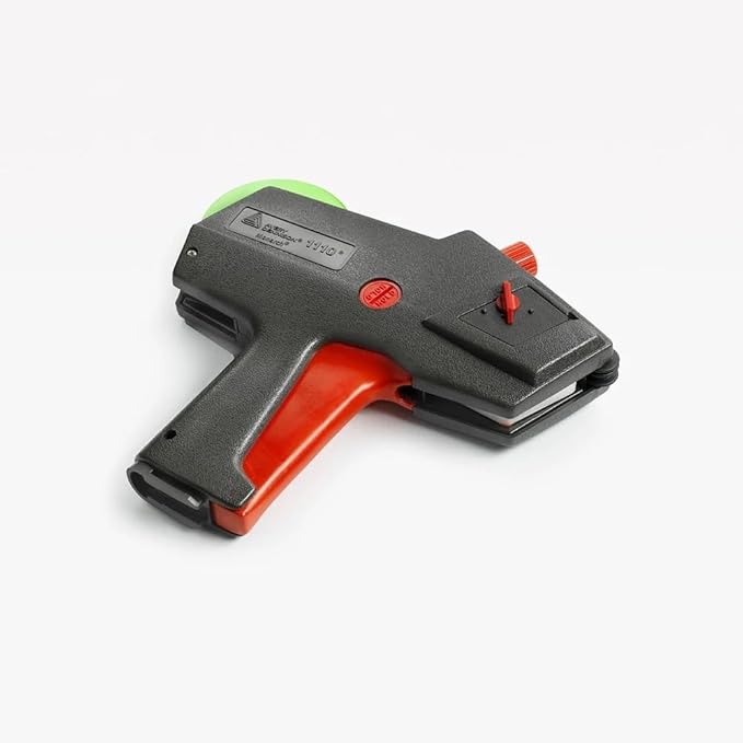 Monarch 1110 Price Gun 1110-01 -Includes Case of Genuine Fluorescent Red Labels, Label Scraper & Ink Rollers