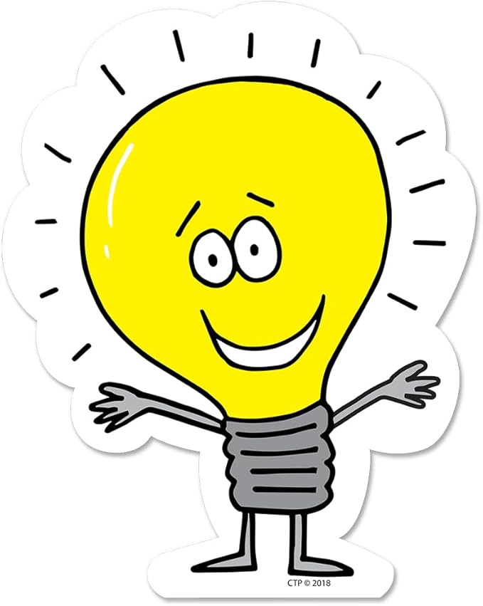 Creative Teaching Press So Much Pun! Say Watt? 6" Cut-Outs (8229)