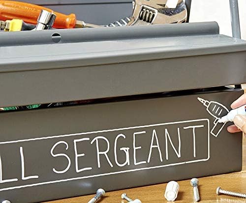 Metal Marking Paint Pen - Industrial Marker For Writing & Drawing on Steel and Metals - Washable Removable Paint Markers, Wet Erase Metal Paint, White Paint Pen for Construction and Welders