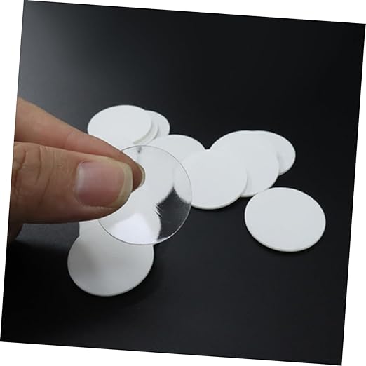 SHINEOFI 20pcs Round Double-Sided Adhesive Tape Acrylic Fastener Removable Stickers for Crafts Weddings and Home Decor Diameter