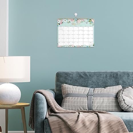 Calendar 2026-2027 - Wall Calendar 2026-2027, JUL 2026 - Dec 2027, 15" x 11.5", 18 Months Hanging Monthly Calendar, 26-27 Calendar with Spiral Bound, Julian Dates, Thick Paper Perfect for Home Office Organizing