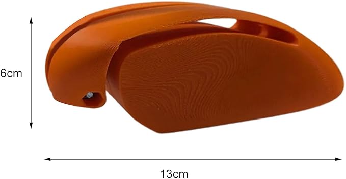 Assistive Writing & Drawing Device, Adaptive Tool for Easy Sketching and Note-Taking, Promoting Independence Better Control Finger Holder Tool for Both Left Right Hands (Orange)